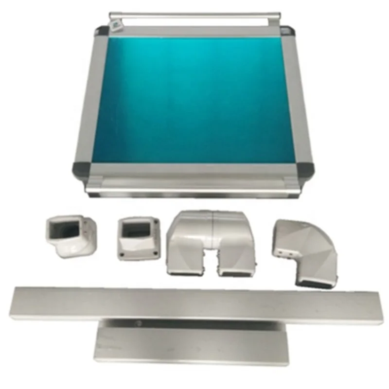 

Computer support arm system for touch screen of numerical control bridge saw