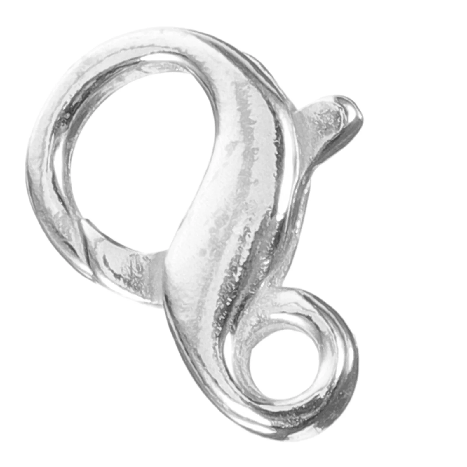 Metal Necklace Clasp DIY Jewelry Clasp Bracelet Silver Clasp Jewelry Making Material for Bracelet Making