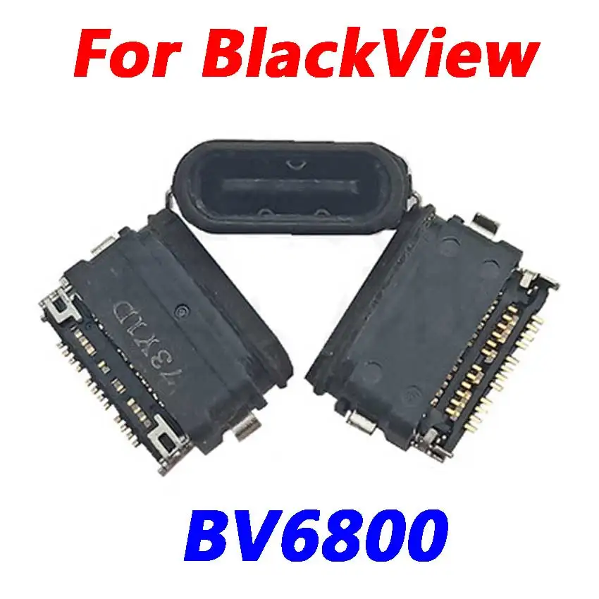 

20-50Pcs Micro USB Charge Charging Jack Connector Socket Jack Replacement Repair Type c For BlackView BV6800 Port Replacement