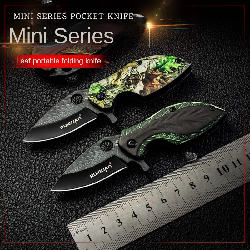 

Маленький нож, мини складной нож, портативный нож для фруктов, уличный нож, брелок, экспресс-Распаковка, острый маленький нож