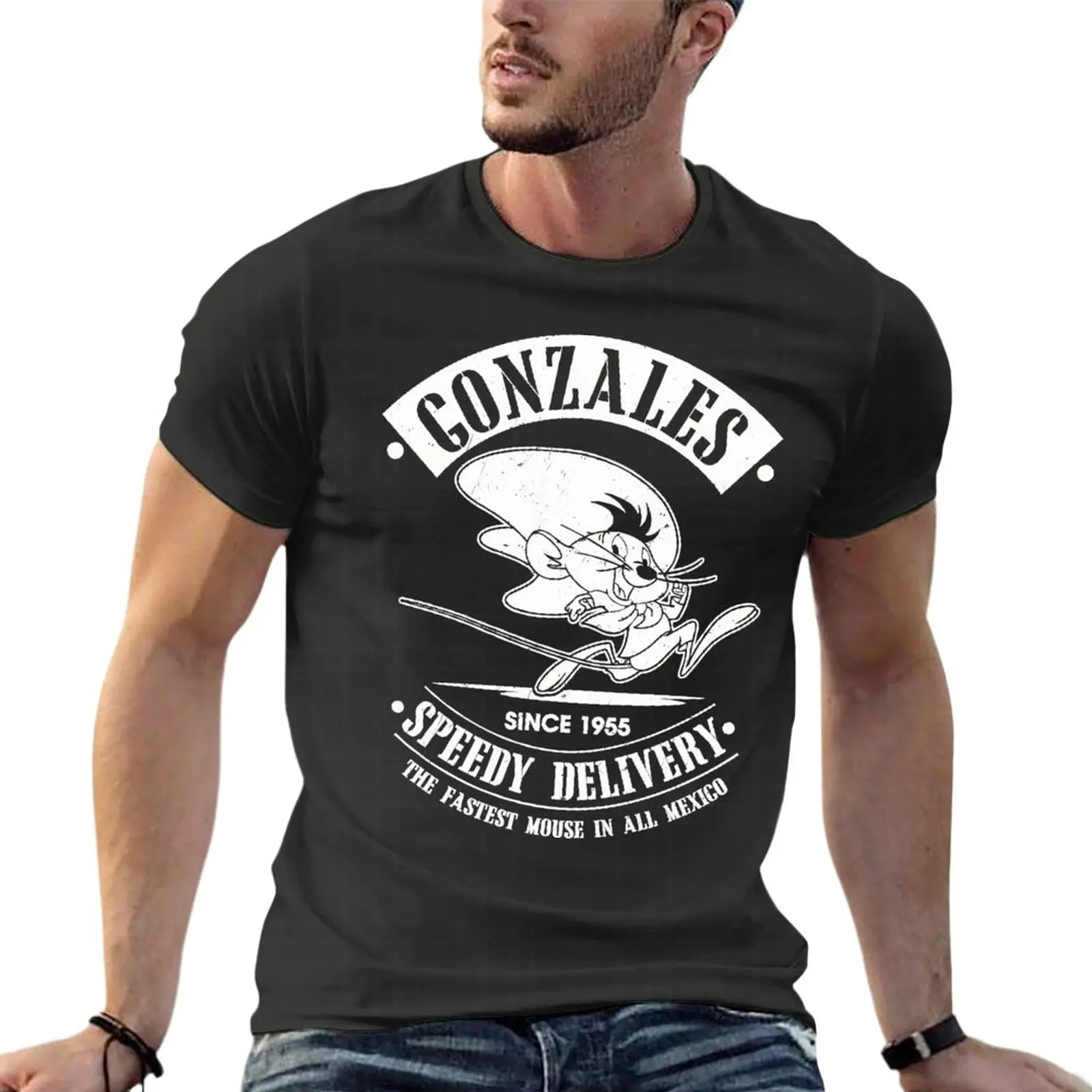 

Speedy Gonzales Oldschool Tv Oversized T Shirts Funny Men'S Clothes Short Sleeve Streetwear Big Size Top Tee