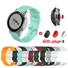 Ремешок силиконовый для смарт-часов Garmin Vivoactive 4S 4 3, спортивный браслет для 4S, 18 20 22 мм