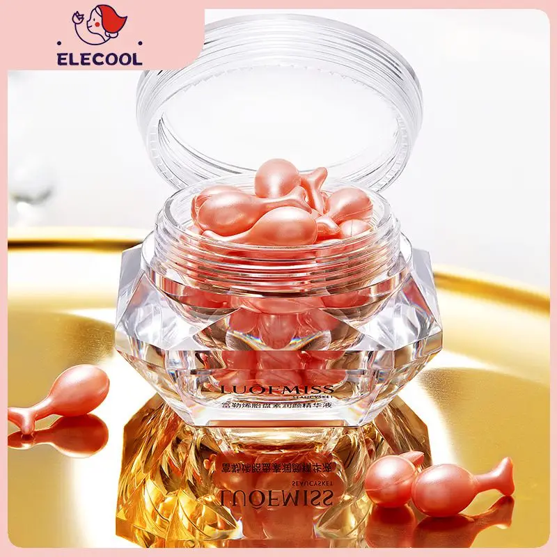 

25PCS/Bottle Fullerene Placenta Face Capsule Facial Serum Moisture Hydrating Skin Care Whitening Anti-wrinkle TSLM1