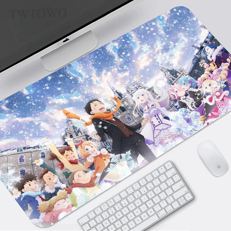 

Большой антискользящий коврик для мыши Rem Re Zero, размер XL