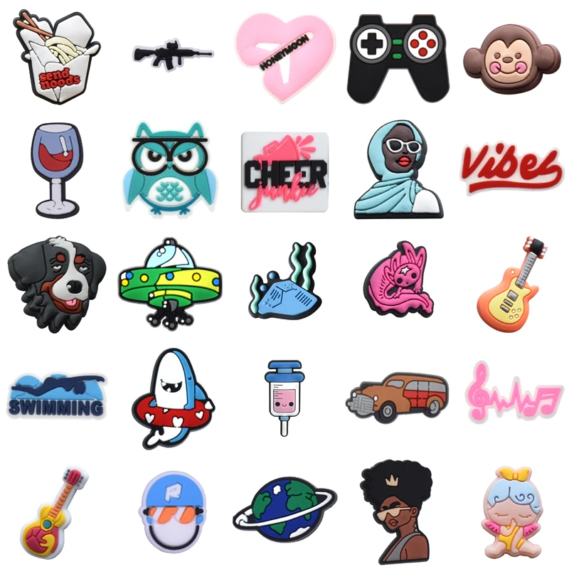 

Boy Para Pins Women Charm Decorations for Crocs Shoe Charms Wholesale Bulk Shoes Accessories Packs Kids Set Jeans Men Gifts Girl