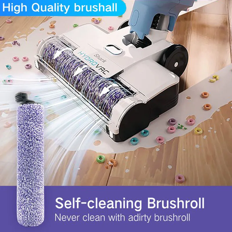 Фото 2 рулона щетки + 4 сменных фильтра из пеноматериала для Shark HydroVac/Cordless Pro 3in1, вакуумная швабра, анти-замена детали # WDB1F2 №4