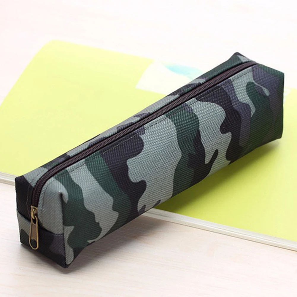 

Многофункциональные Канцтовары Камуфляжный подарок Кисть для макияжа Косметика школьная холщовая вместительная офисная сумка для каранд...