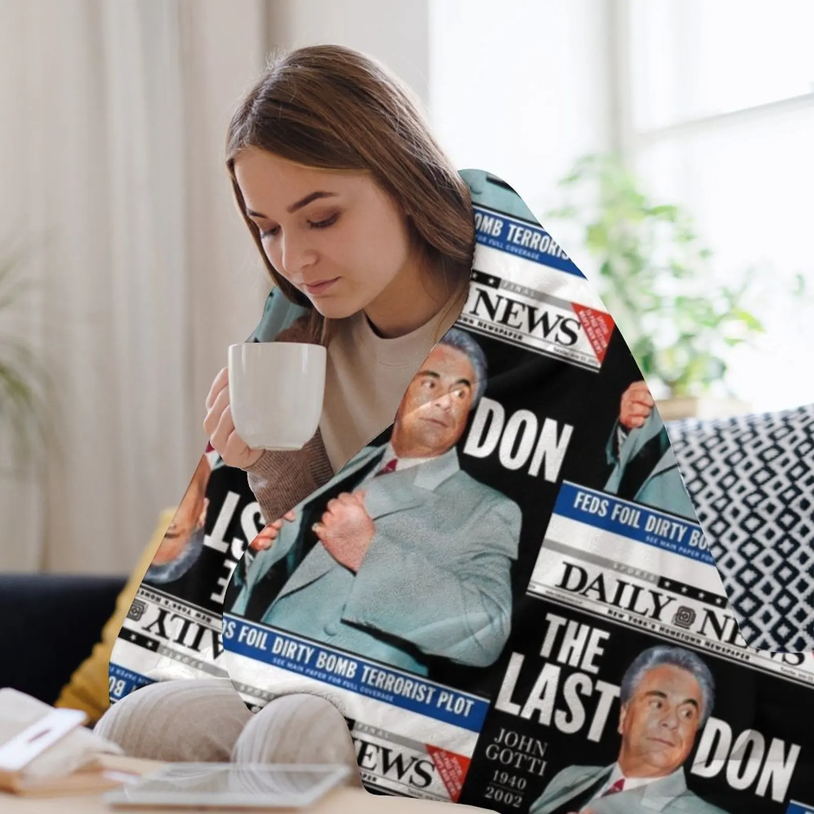 Одеяло John Gotti The Last Don одеяла и пледы одеяло для дивана малышей