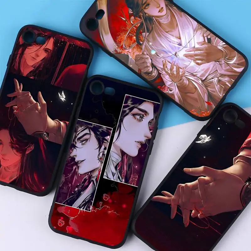 

Tian Guan Ci Fu Phone Case Silicone Soft for iphone 14 13 12 11 Pro Mini XS MAX 8 7 6 Plus X XS XR Cover