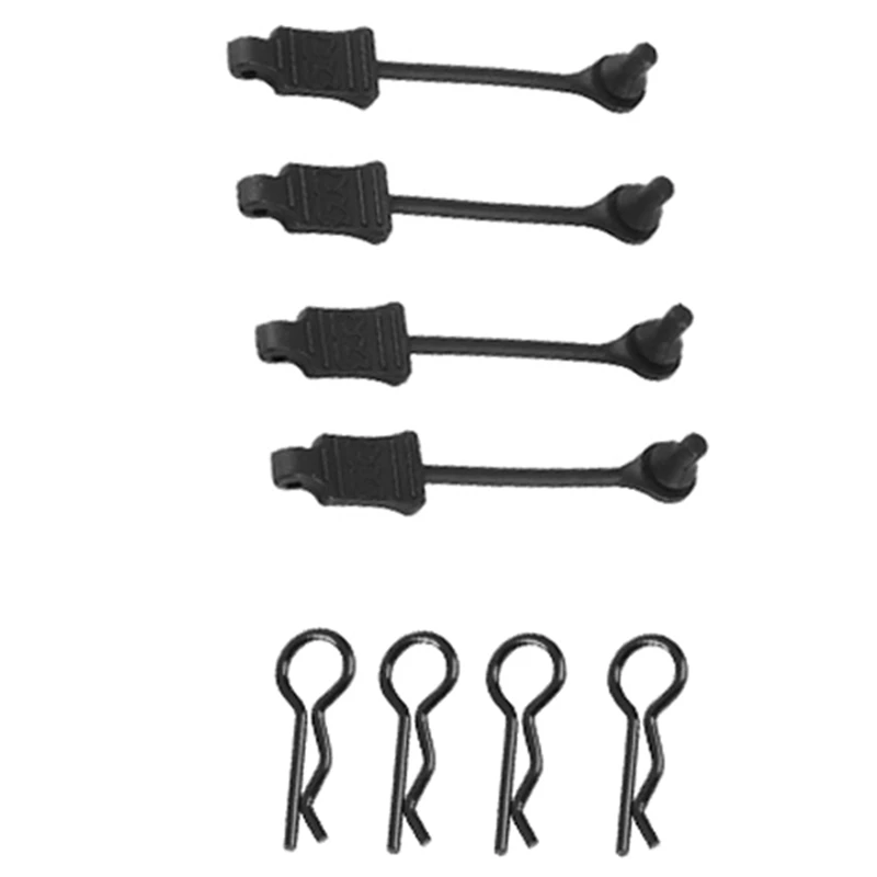 

16Pcs Rubber Body Clip Retainer Shell Fixed Buckle Lock AR390178 For 1/7 1/8 ARRMA Mojave Limitless Typhon Kraton RC Car