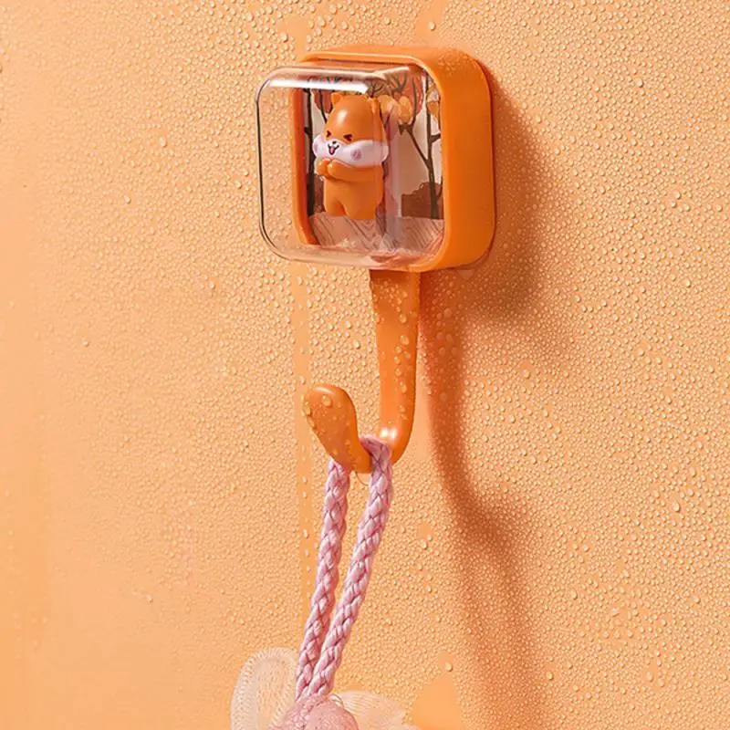 1/2 шт. крючок для шляпы сверление не требуется забавный дизайн с животными