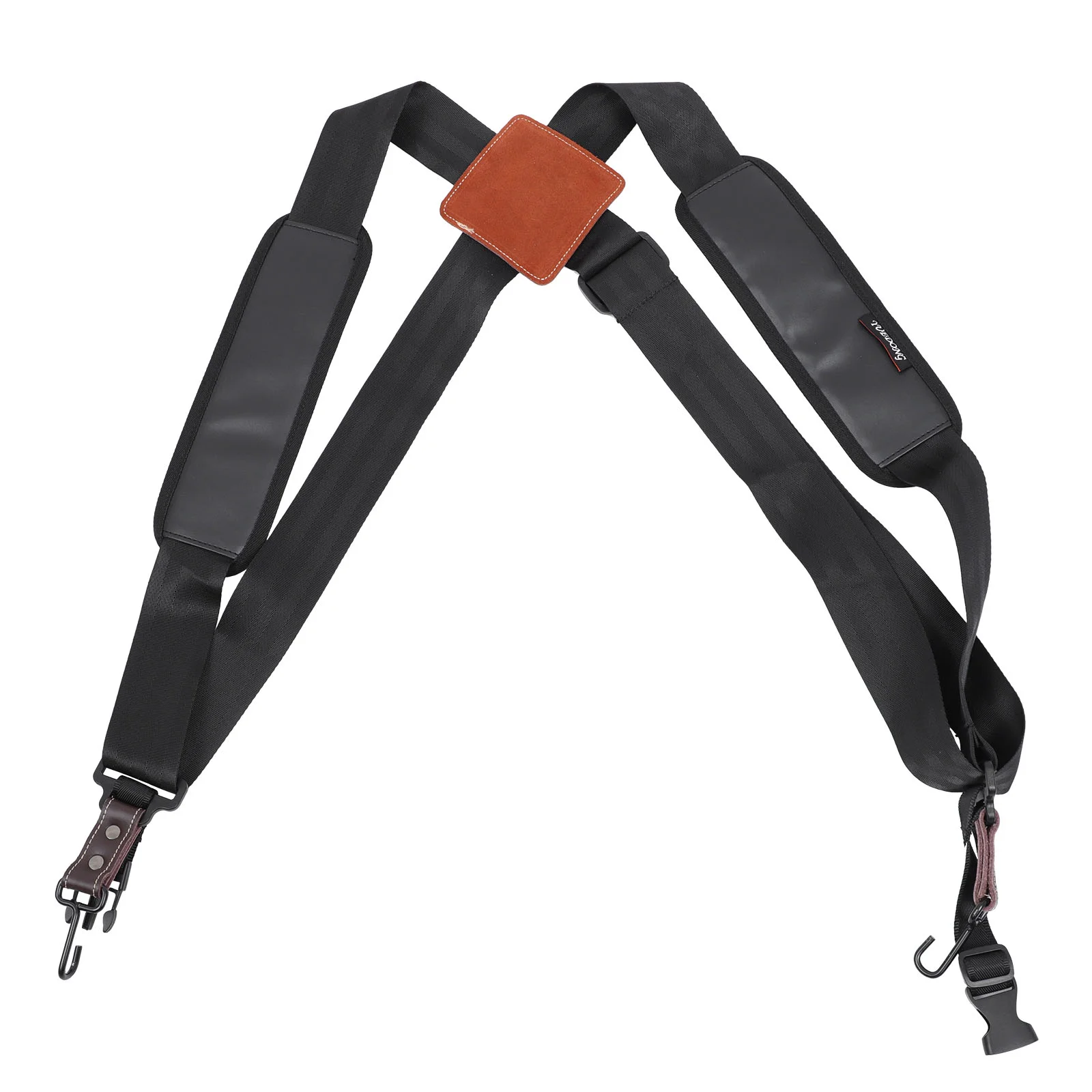 

Strap Drum Shoulder Double Belt Instrument Polyester Replacement Snare Hand Tambourine Carry Sling Professional African Marching