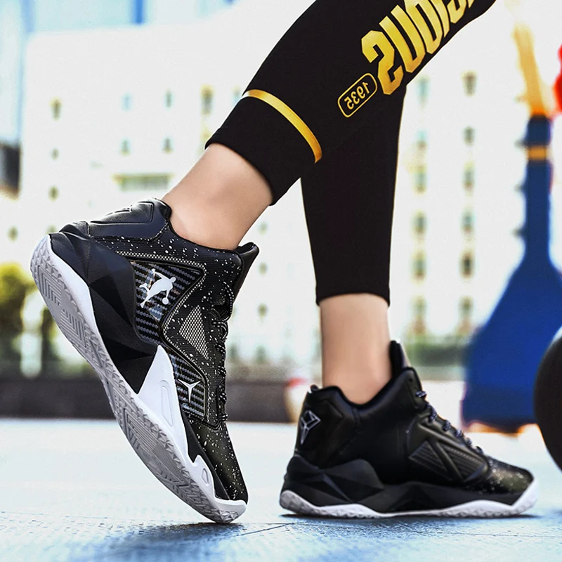 Basketball Shoes Children Boys Kids Sports Sneakers 2022 Fashion Casual Footwear Rubber Boots