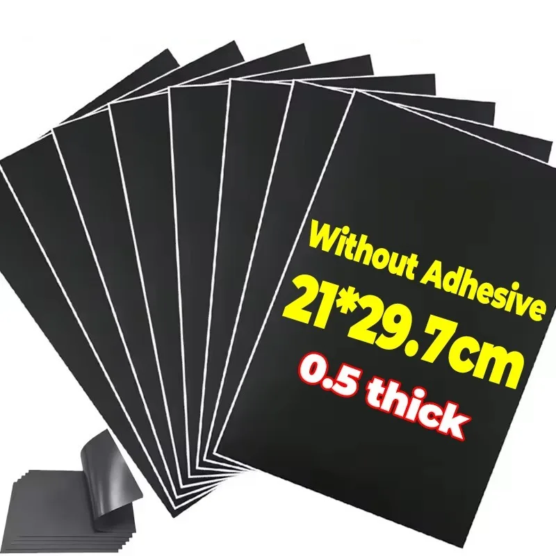 

Магнитные листы А4, черные, резиновые