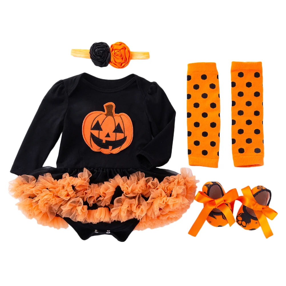 

1 Set Baby Romper Kids Costume Skirt Festival Costume