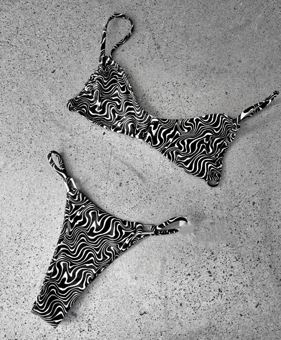 

2022 новый сексуальный комплект бикини Леопардовый женский купальник без косточек бюстгальтер из двух частей купальник однотонная пляжная одежда