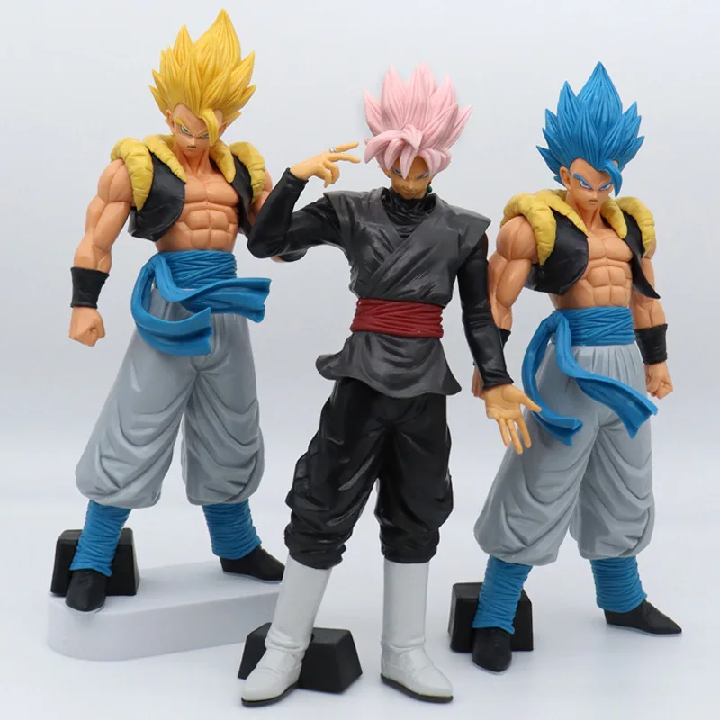 

Dragon Ball Peach Red Black Goku Hand-made Super Blue Wujita Super Sai Goku Anime Peripheral Hand-made Home Decoration