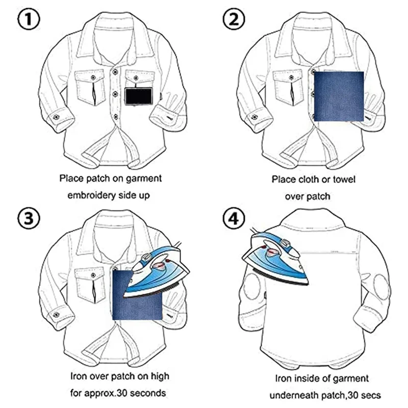 3-х шт. нашивка с вышивкой логотипа команды регби шлема и в виде сердца железная