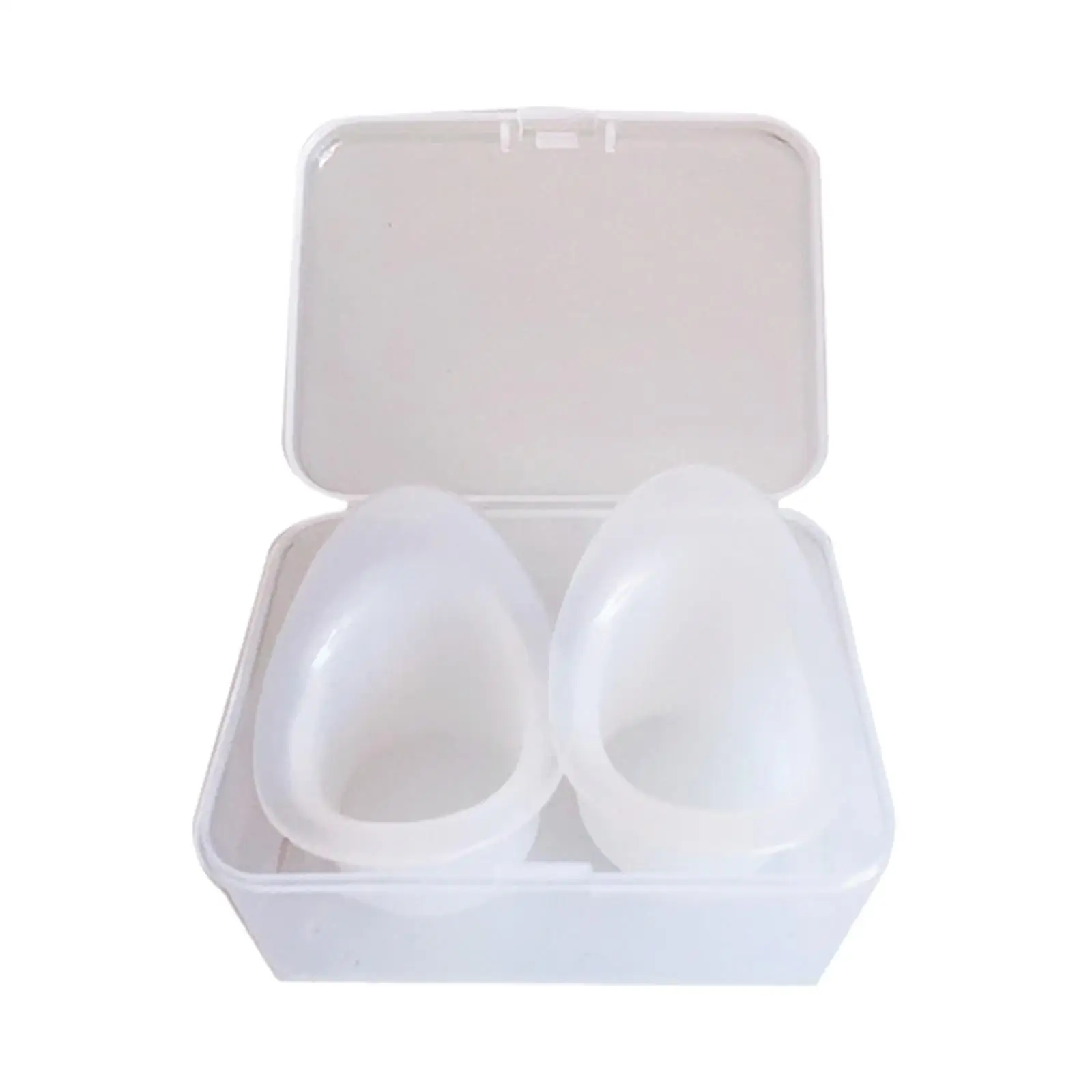 

2 Pieces Eye Wash Cups Keep Your Eyes Clean Soft Portable Eye Flush Cleaning Cups Measuring Cup for Remove Dust Cleansing Makeup