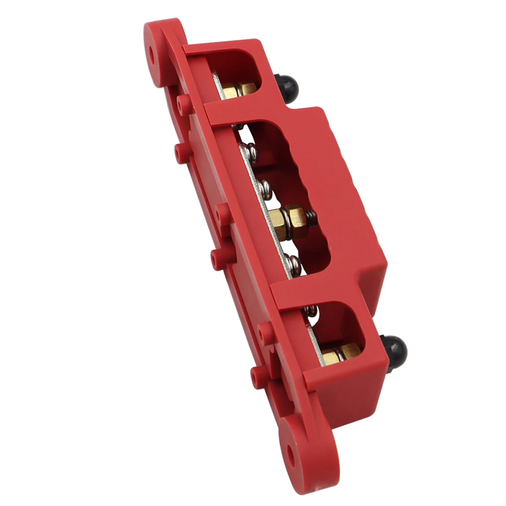 

150A M6 Power Distribution Block Bus Bar Universal Busbar High Current Wiring Stud with Covers for Boat Automobiles