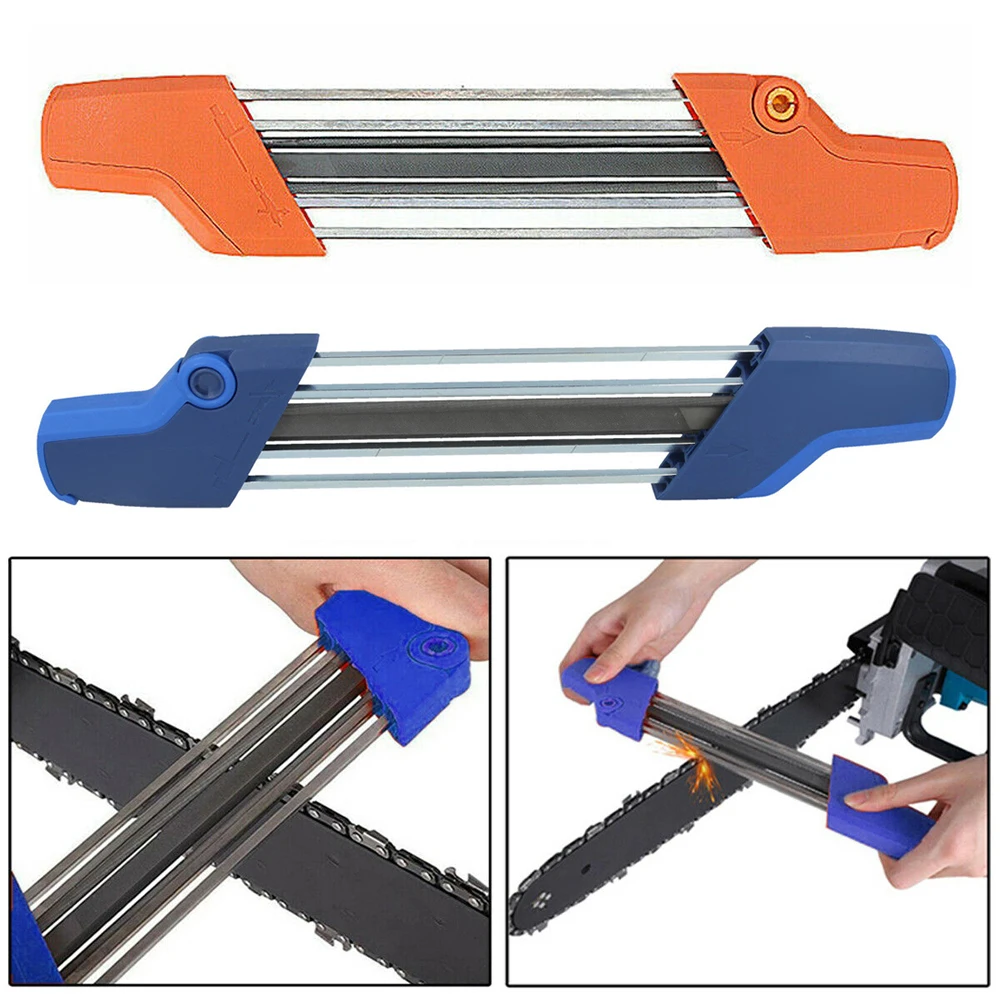 

Chainsaw Sharpener Chain Sharpener Manual Chains Grinding Sharpen Grind Fits Sharpening Abrasive Tools 4.0 4.8mm File Diameter