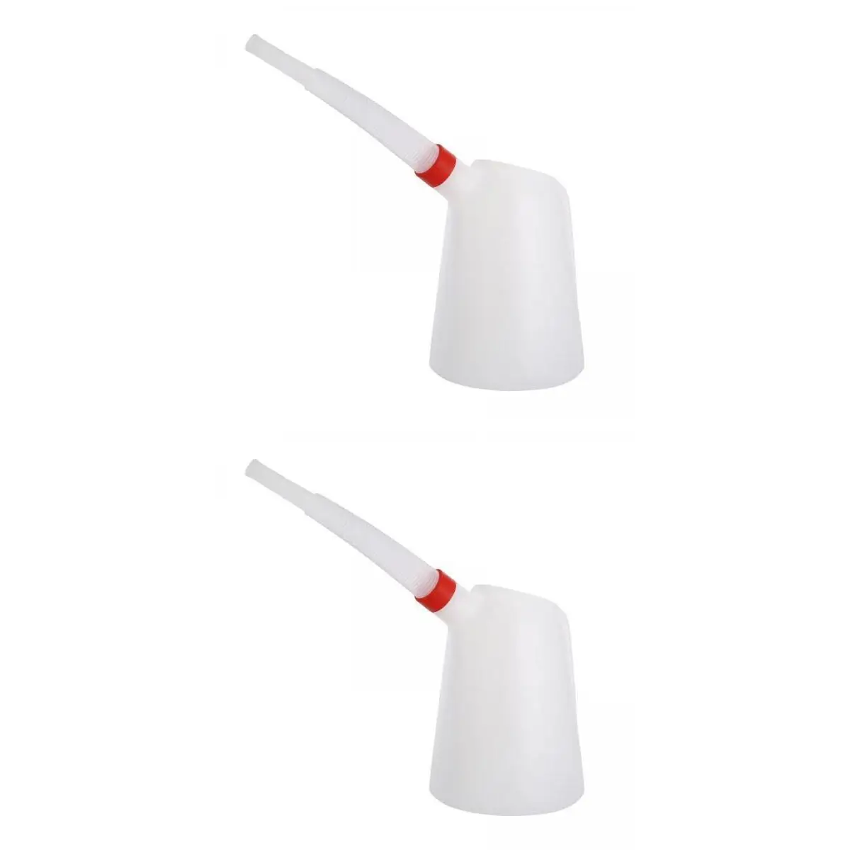 

Oil Measuring Jug w/ Pouring Flexible Spout w/ Lid for Car Traveling