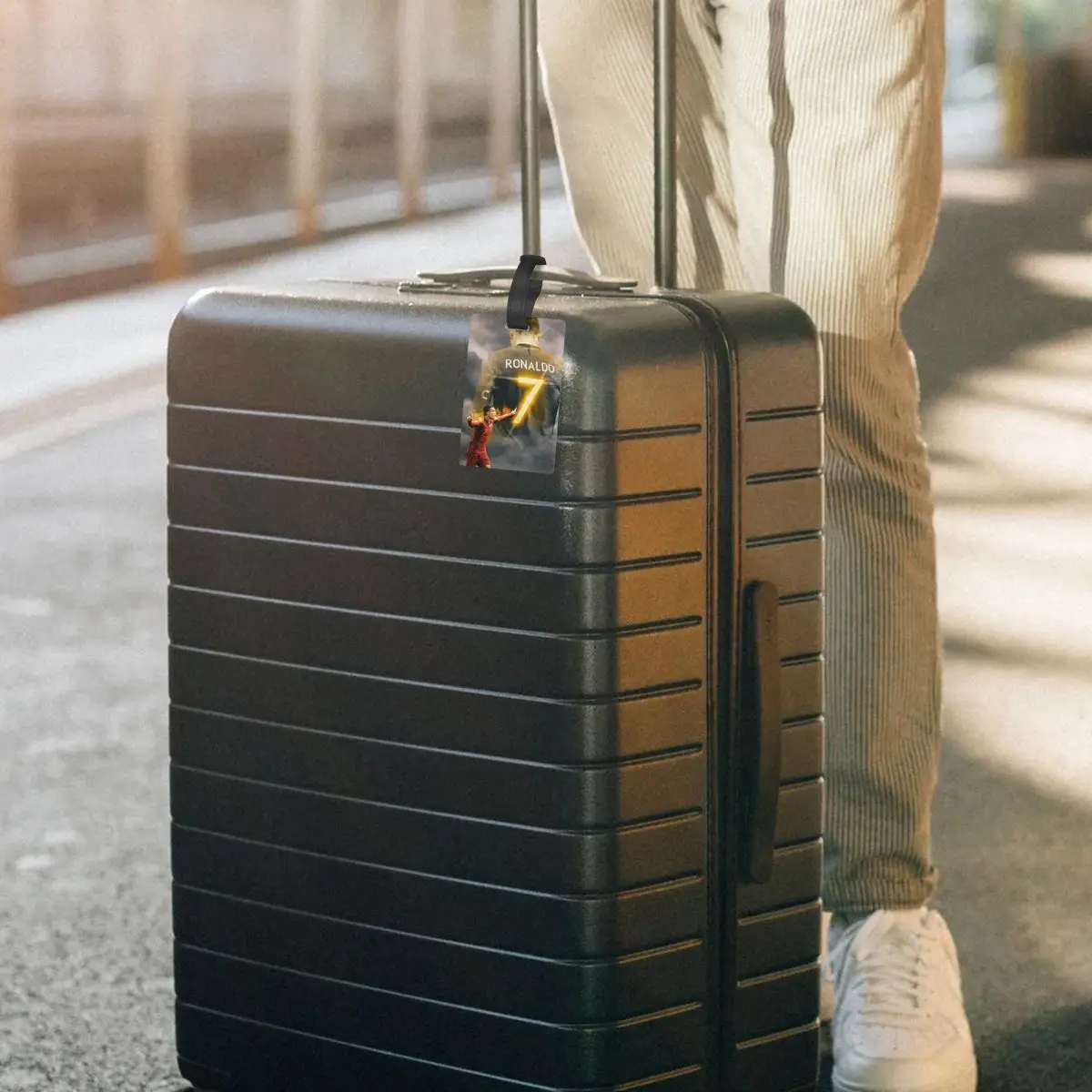 Криштиану Роналду Cr7 багажные бирки аксессуары для чемодана милая дорожная бирка