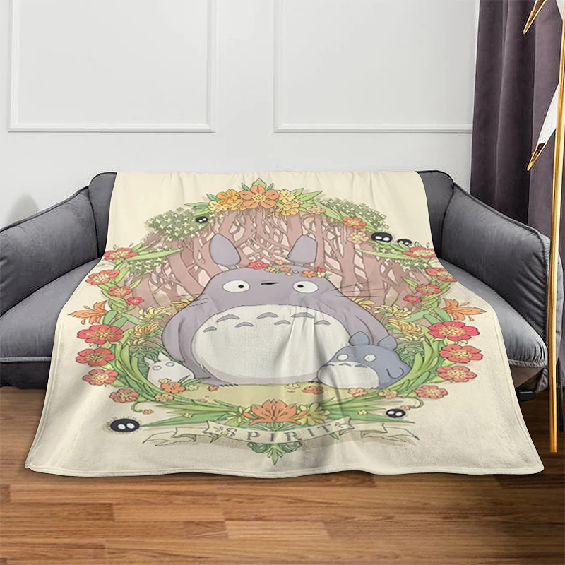 Постельное белье из микрофибры походное одеяло A-Totoros диван зимние пушистые