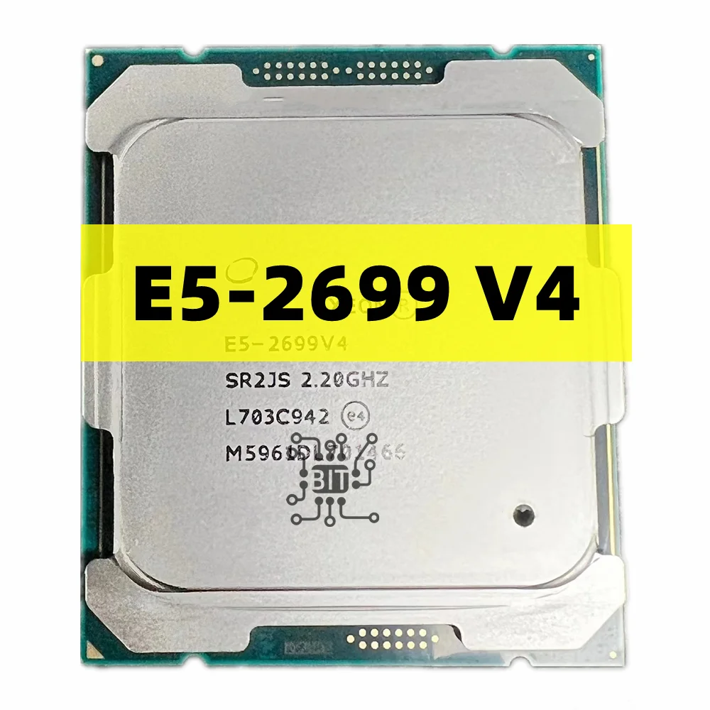 XEON E5-2699v4 2.2GHz/22-Cores(44-Thread)/55Mb Cache/145W