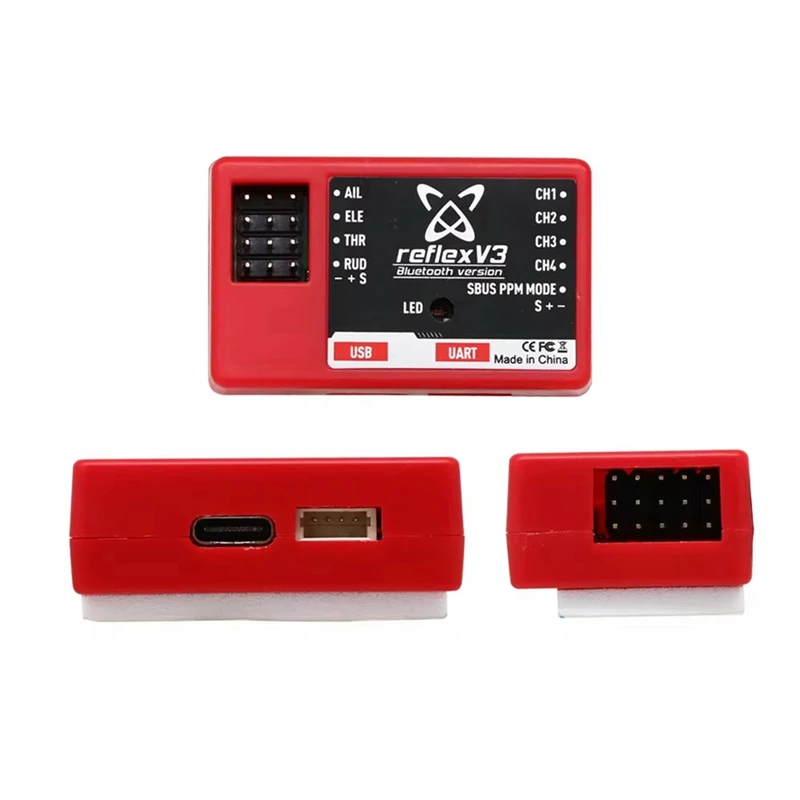 Для FMS Reflex V3 контроллер полета гироскоп стабилизатор радиоуправляемый самолет