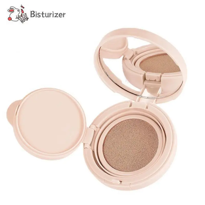 

Air Cushion BB Foundation Cream Concealer Dry Skin Moisturizing Natural Brighten Waterproof Anti-sweat Face Makeup TSLM1