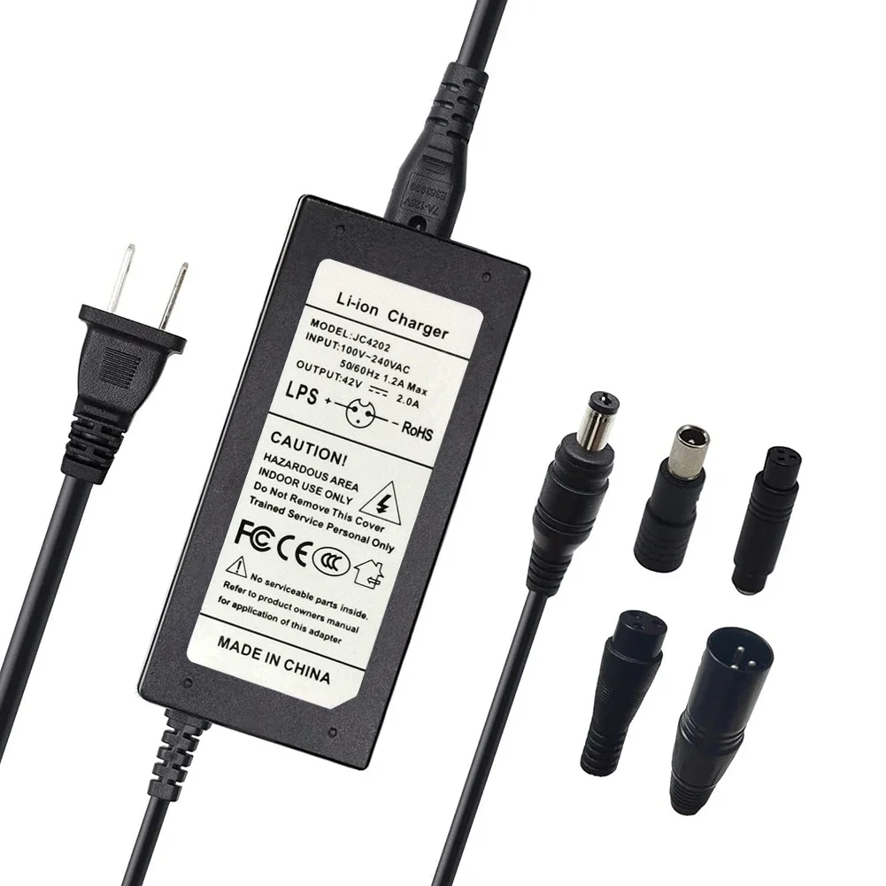 Многоразъемное зарядное устройство 42 в 2 а для литиевых батарей 25 до 9 технология