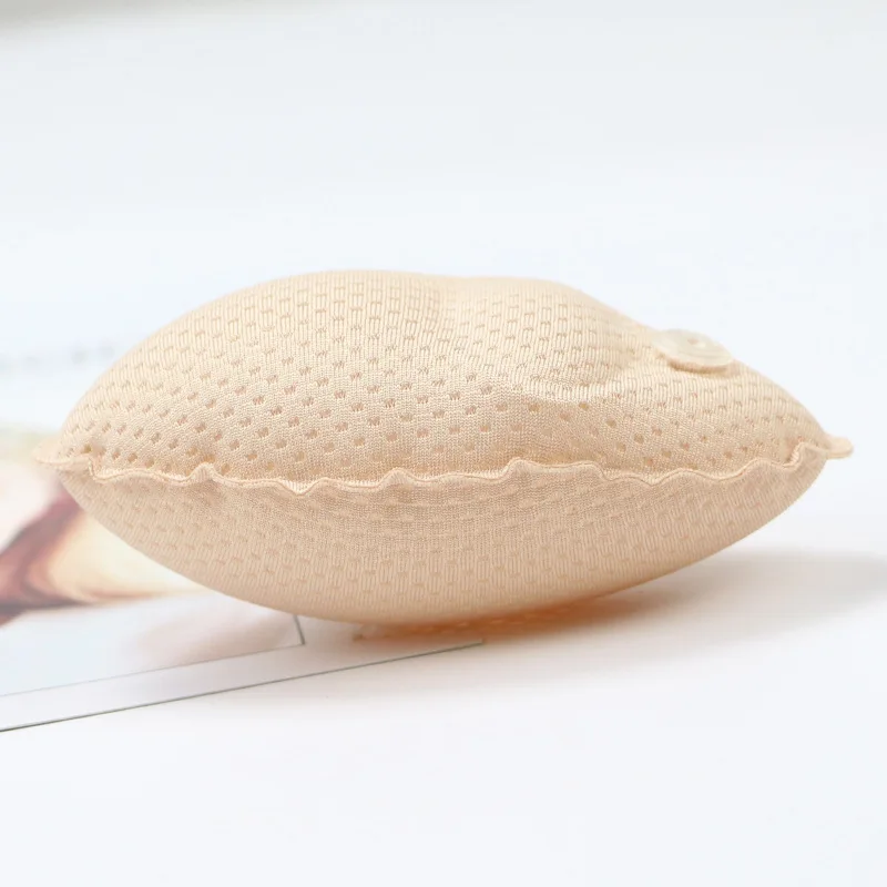 1Pair Inflatable Breast Pad Underwear Insert Air Cushion  Push Up Chest Pads Swimsuit Padding Inserts Thickening Bra Accessaries