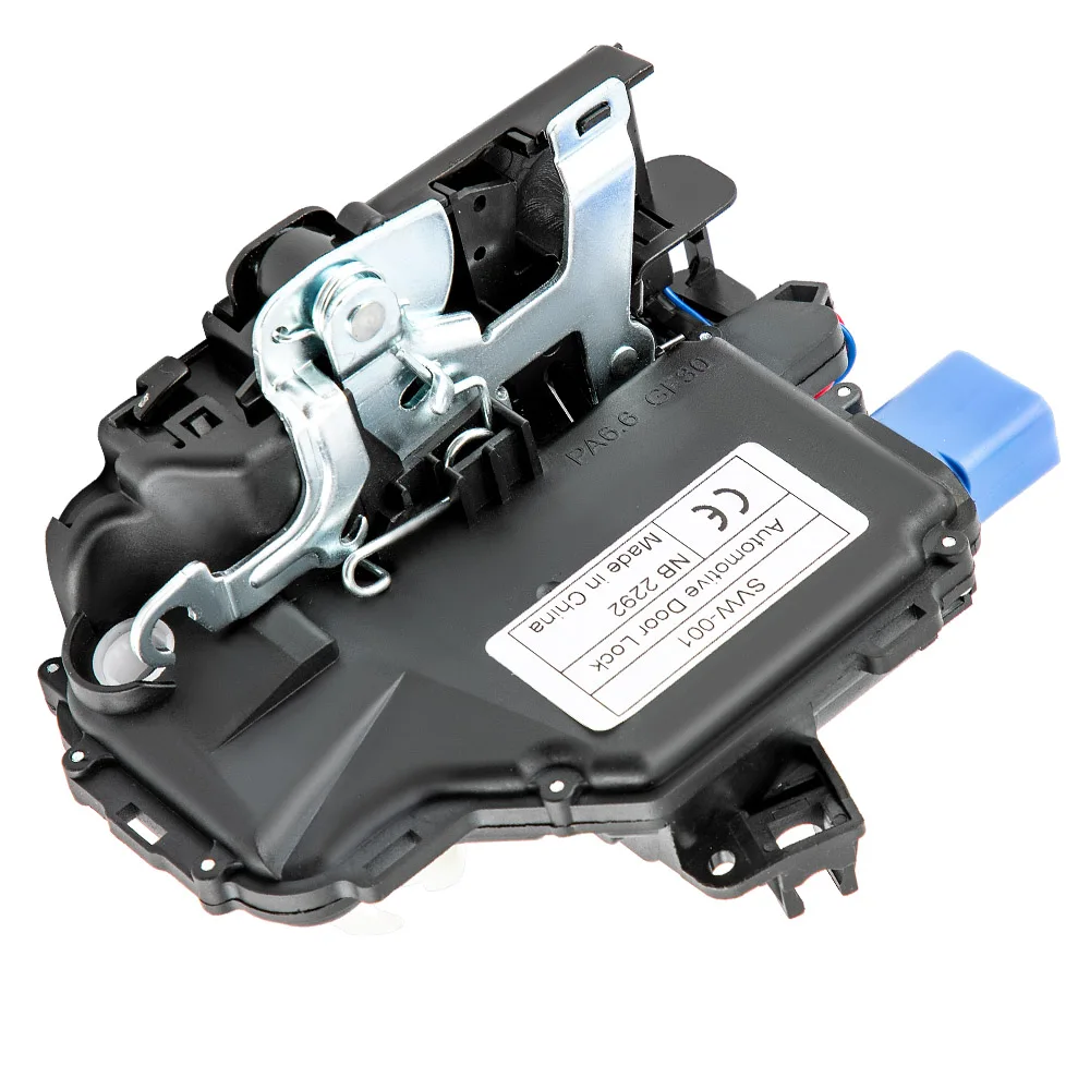 Фото ПЕРЕДНИЙ ЛЕВЫЙ ЦЕНТРАЛЬНЫЙ ЗАМОК ДВЕРИ для SKODA FABIA MK1/2 1999-2014 8 PINS 3B 1837015 AQ №2
