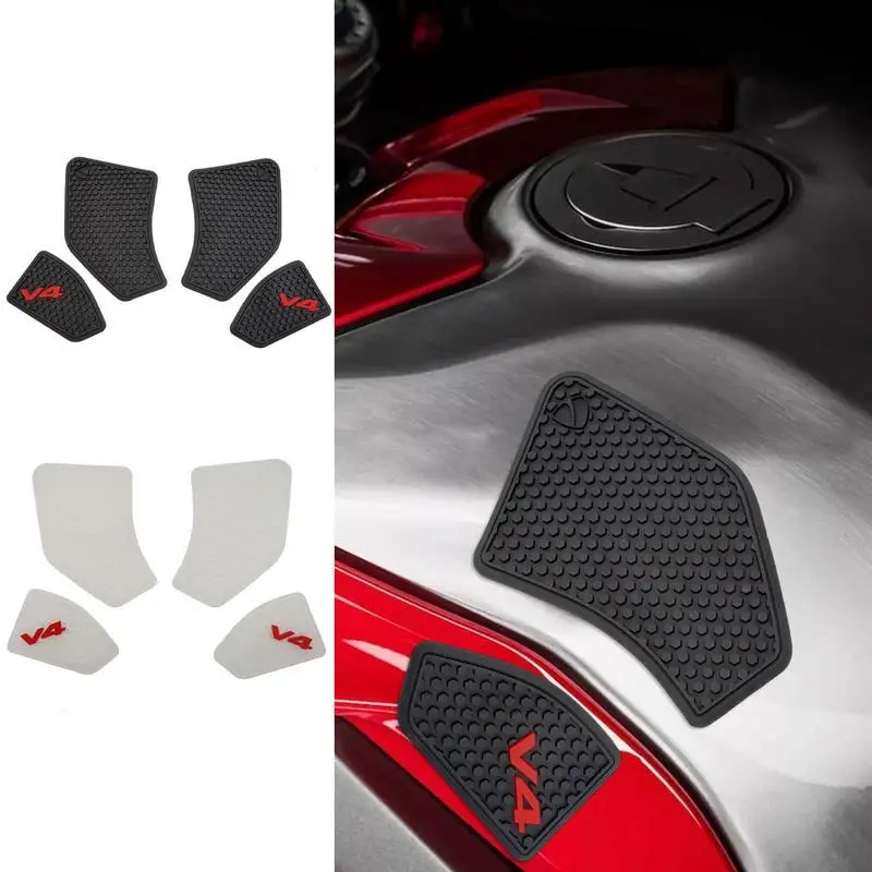 

Накладки на бак топлива, противоскользящие накладки на бак, защитная наклейка, наколенники для панелей V4, панелей V4S 2022