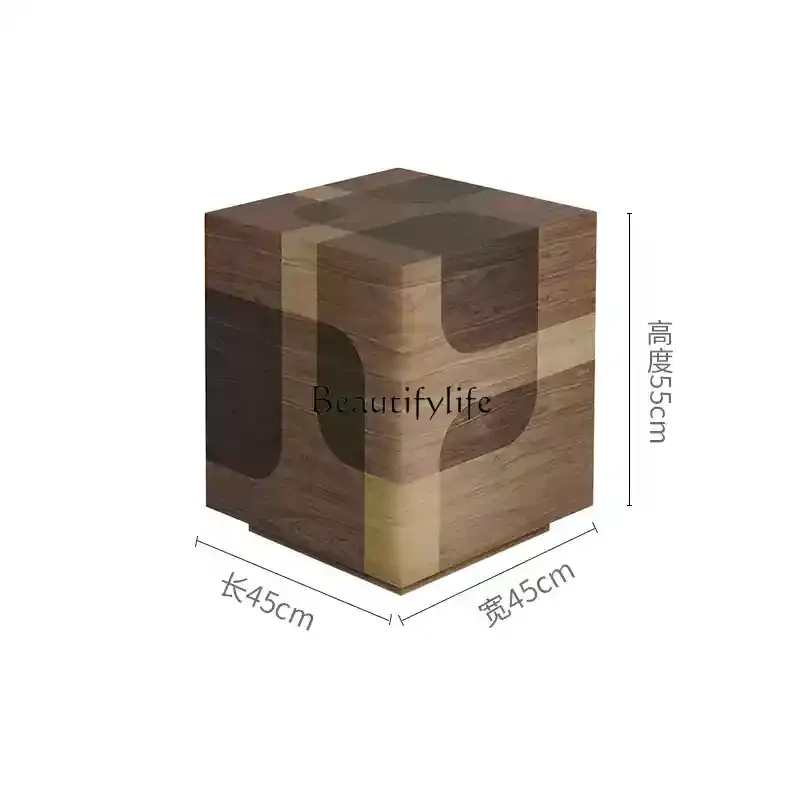 Итальянский край цельного дерева несколько бытовых креативных диванов