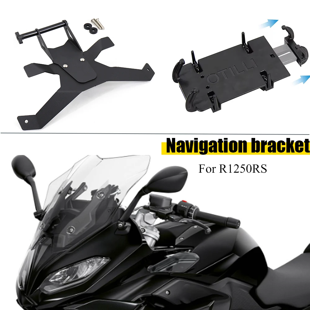 Кронштейн для GPS навигатора мотоцикла зарядное устройство USB держатель подставка