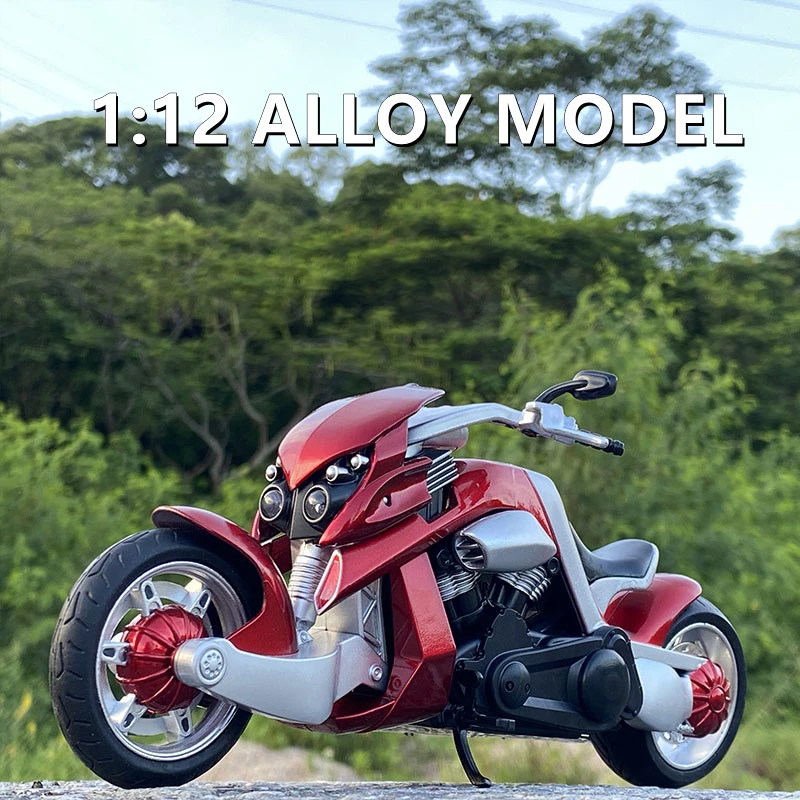 

Модель мотоцикла Yamaha, тираннозавр рекс, из сплава, 1:12