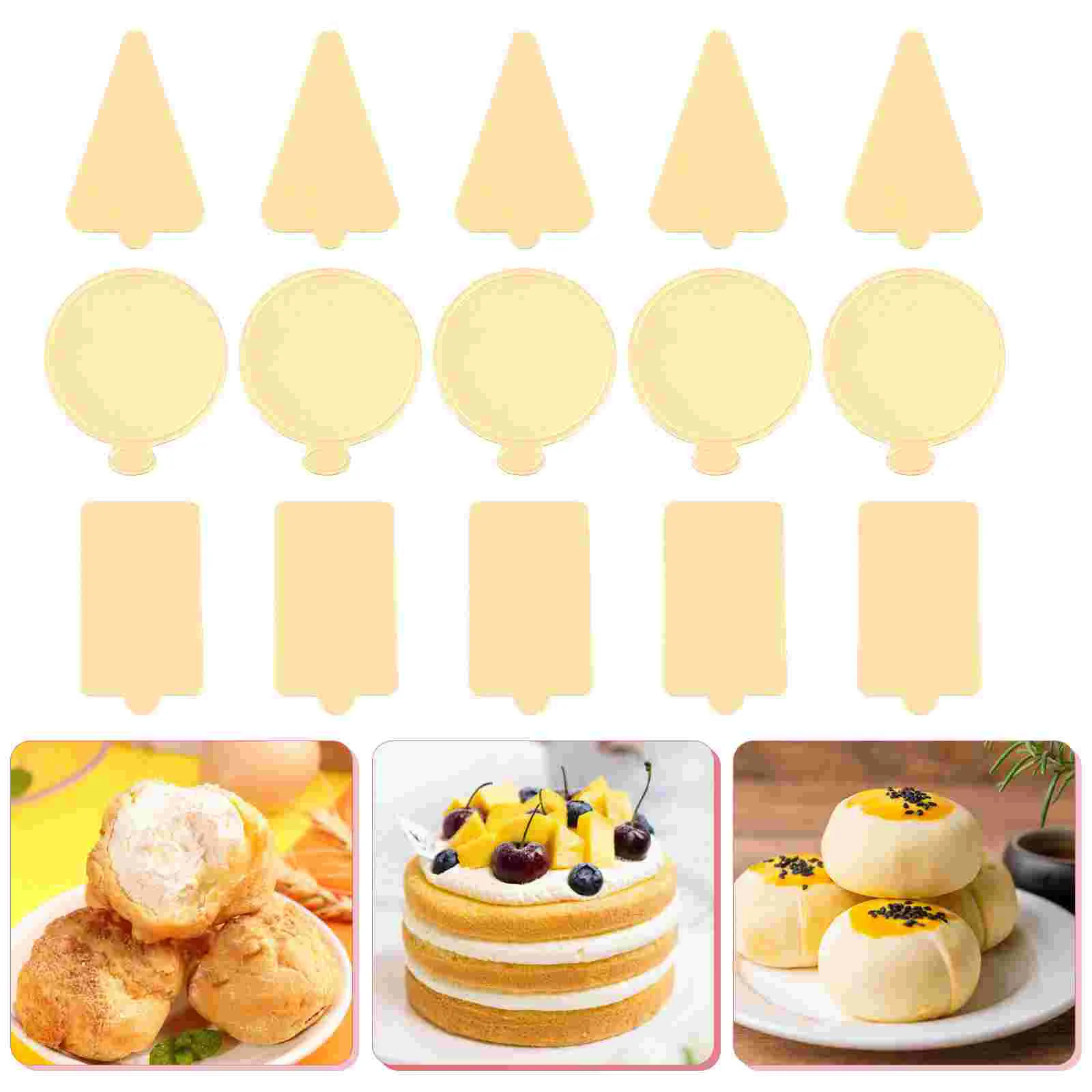 

300pcs Mini Cake Boards Mousse Cake Boards Cake Bottom Boards Dessert Board Cake Base Cupcake Base Trays for Cake Shop Party