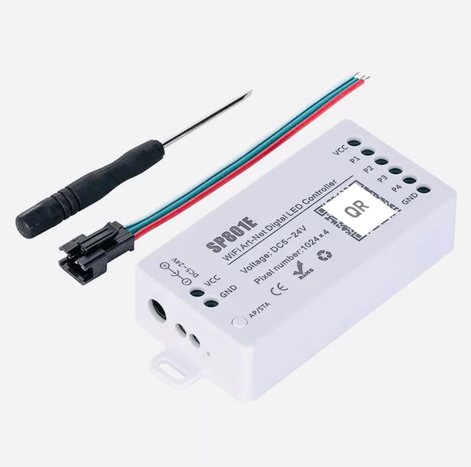 SP801E Контроллер пиксельного освещения для смартфона APP с точками доступа режимом