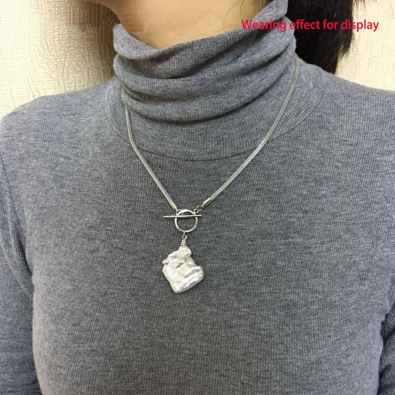 45cm Strong 2.5mm Snake Body Chain OT IQ Front Decorative Buckle Clasp 925 Silver For Pandent DIY Findings Made By Yourself