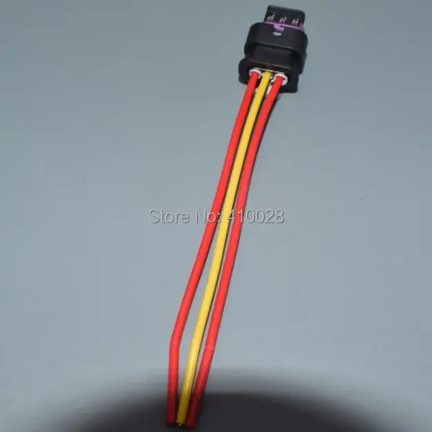 Worldgolden 3pin для Audi Golf 6 Tourette реверсивный радар электрический зонд разъем 4F 0973703