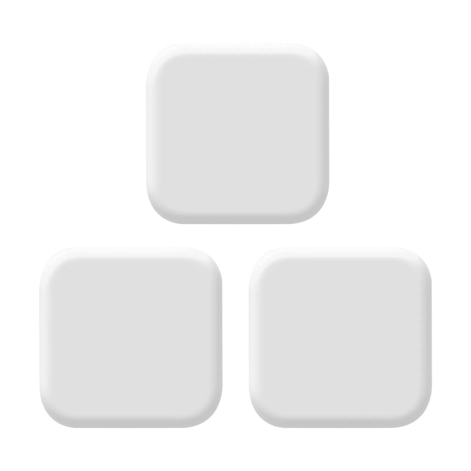 

Door Handle Protectors Square Door Handle Bumpers Self-adhesive Shock Absorbent Door Knob Stopper Wall Protector For Headboard