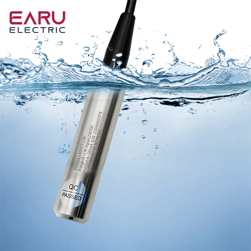 Встраиваемый датчик уровня жидкости воды передатчик с зондом контроллер