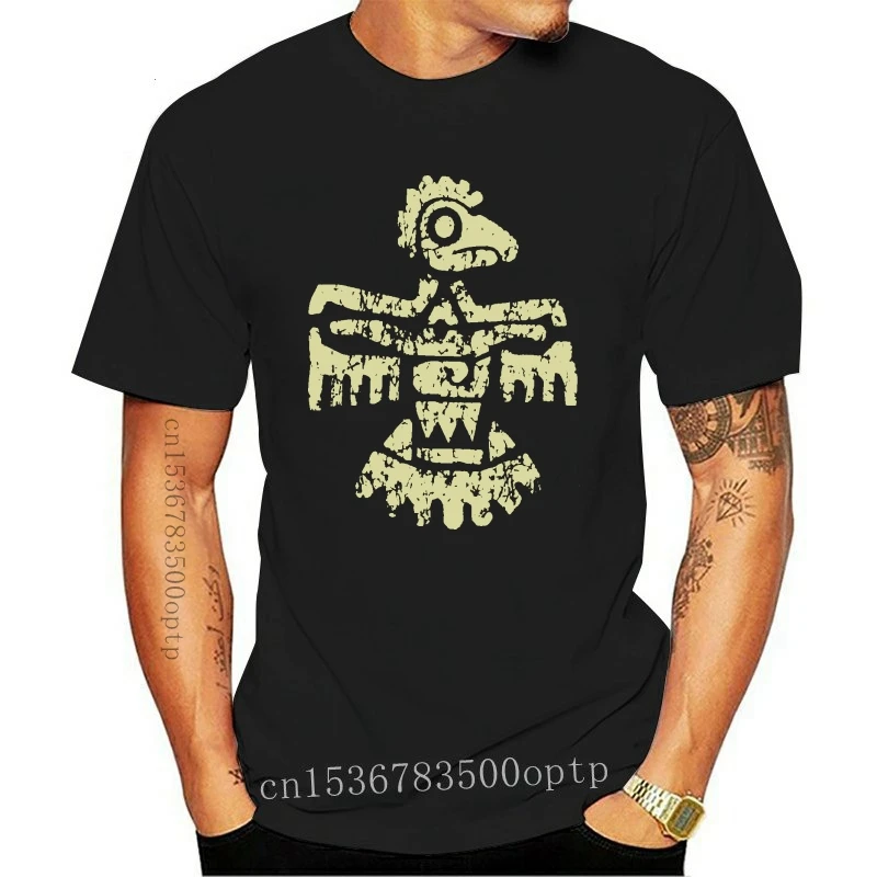 

New Mens T Shirt Golden Bird Aztec Mayan Inca Peru Machu Picchu Chile Ecuador Sm 3Xl Teenage Pop Top Tee Shirt