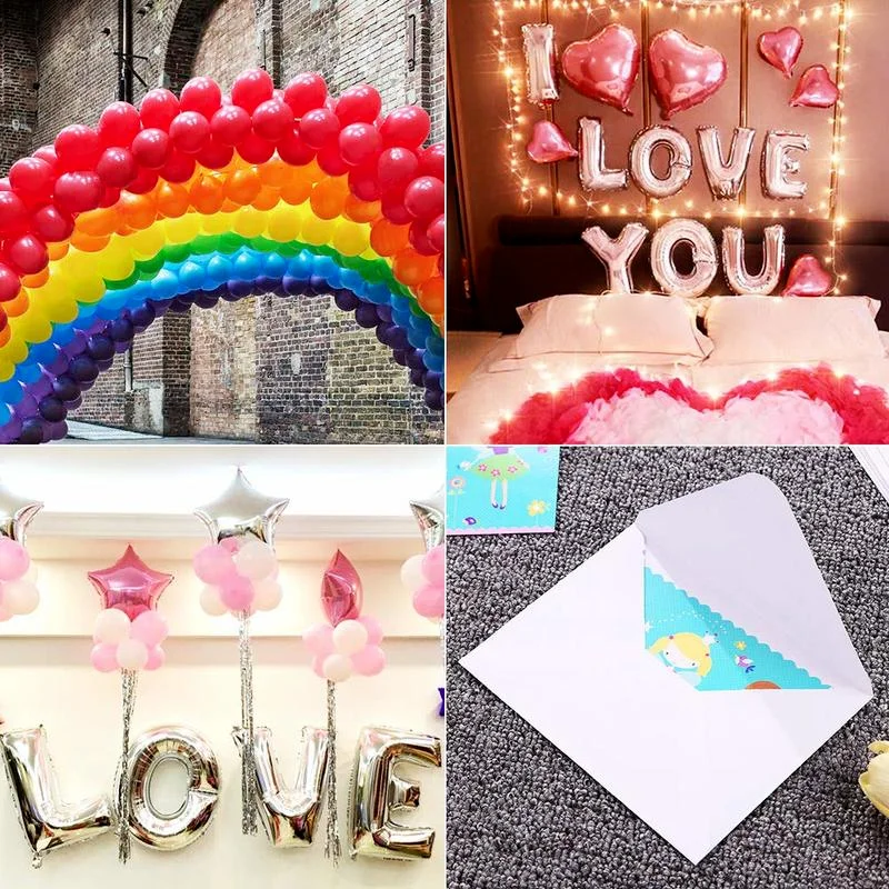 1/5 рулонов двухсторонних клейких точек Прозрачная Съемная клейкая лента для