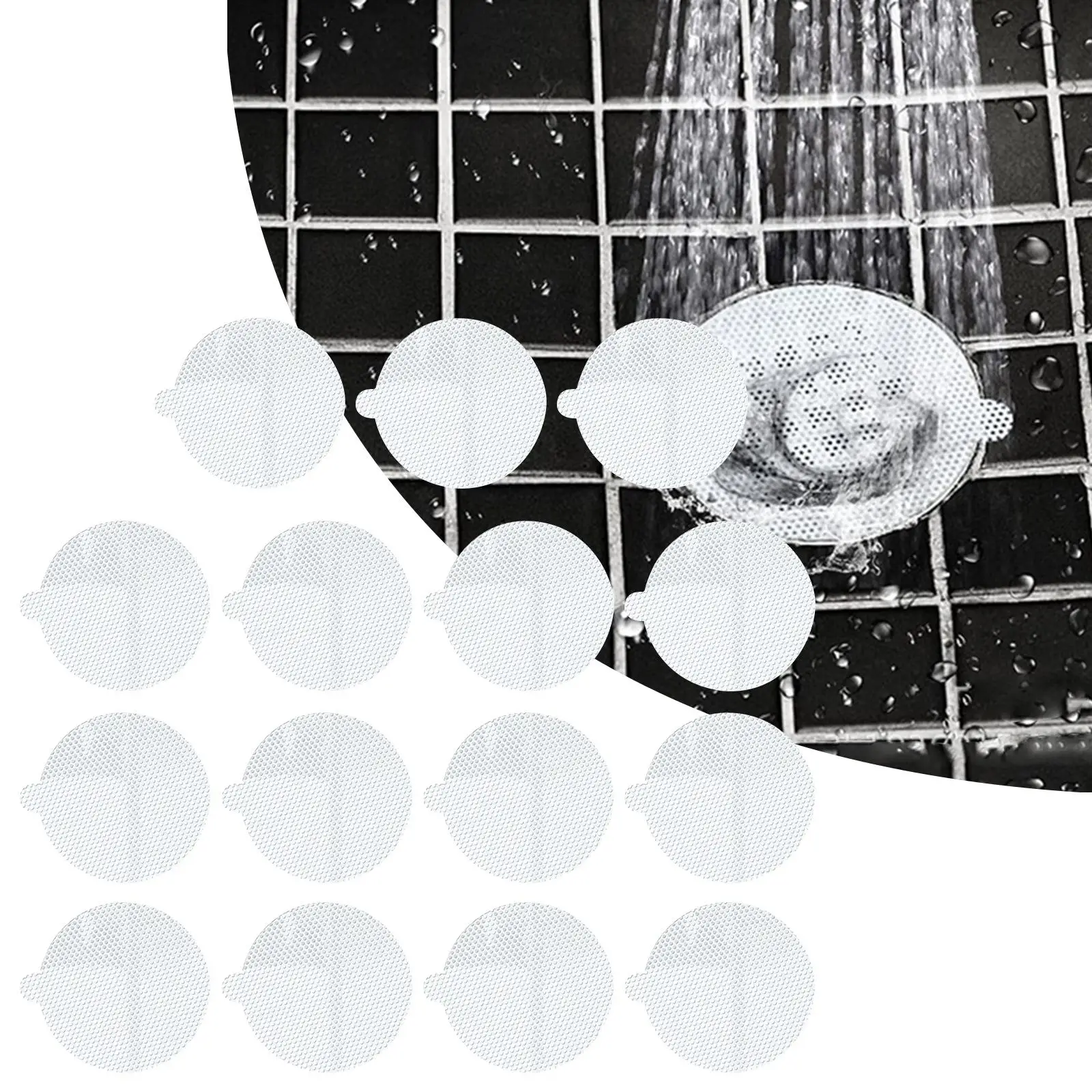 

15 шт. одноразовых ситечек для слива душа