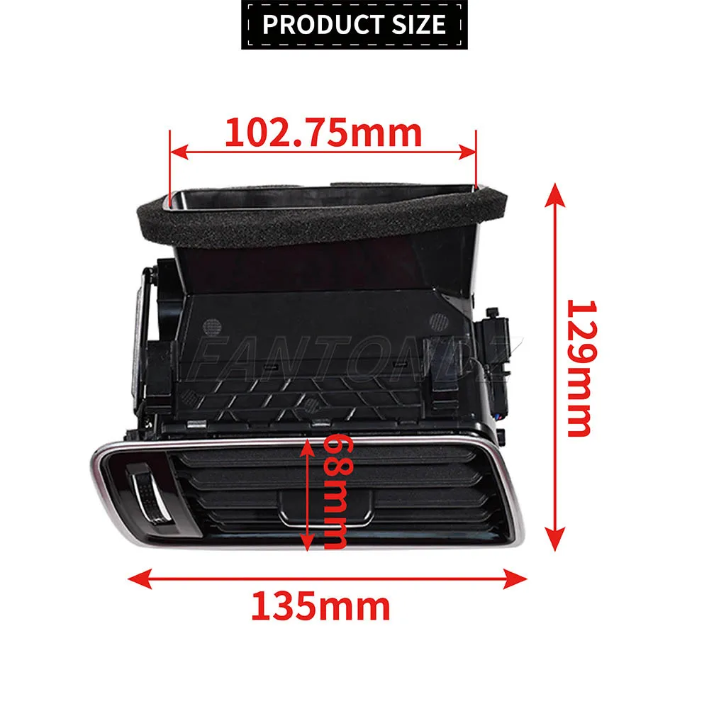 Приборная панель автомобиля центральная консоль вентиляционные отверстия для