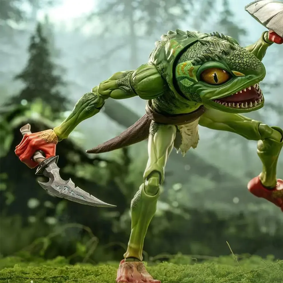 Фото Фигурка Mithril Studio 1/10, Merfolk Murloc Tribe Blade Tide Warrior Abyss Shooter Wave Chief, подвижная коллекция игрушек, подарок №4
