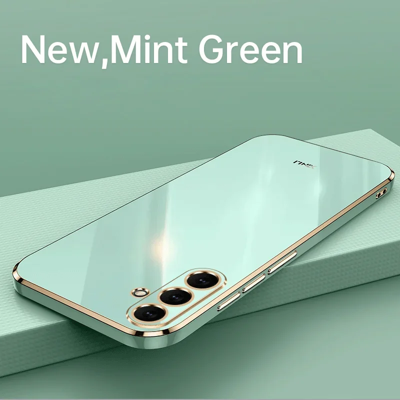 Роскошный силиконовый чехол Ding для телефона Samsung Galaxy A16 чехлы A06 защитный